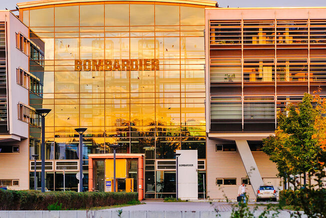 Bild vergrößern: Hennigsdorf - Bombardier Hauptgebäude