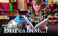 Bild vergrößern: Bianca liest...! Jubiläum