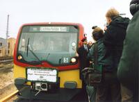 Bild vergrößern: Chronik Wiederinbetriebnahme S-Bahn-Verbindung