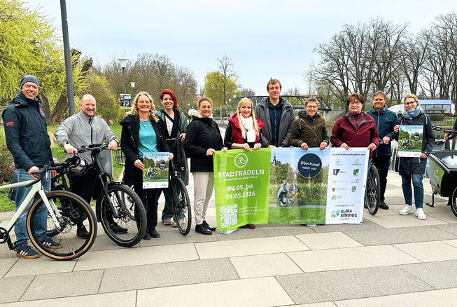 Bild vergr&ouml;&szlig;ern: Auftakt Stadtradeln 2026