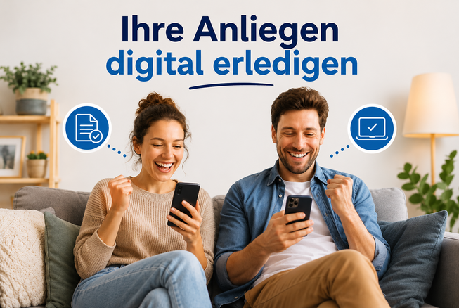 Bild vergr&ouml;&szlig;ern: Serviceportal digitale Dienstleistungen: der kurze Weg in die Verwaltung
