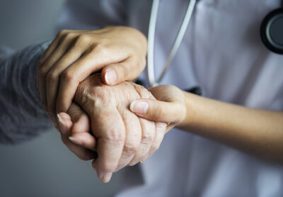 Bild vergr&ouml;&szlig;ern: Closeup of a support hands