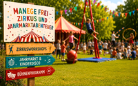 Bild vergr&ouml;&szlig;ern: Kinderfest Zirkus- und Jahrmarkttag im Gemeinschaftszentrum Conradsberg