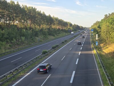 Bild vergr&ouml;&szlig;ern: A111 Blick von Stolpe-Br&uuml;cke 3 (Foto Alexander Dieck)