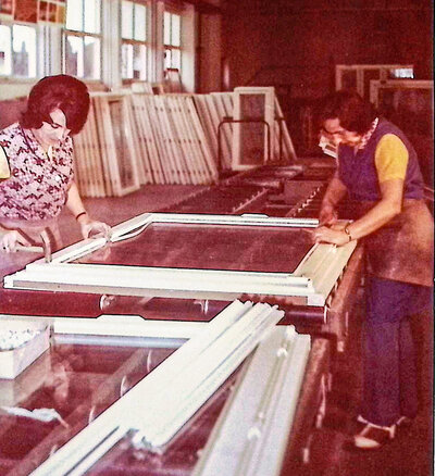 Bild vergr&ouml;&szlig;ern: VEB Bauelemente DDR - Industrieausstellung Teil 3 - Foto Geschichtsverein Hennigsdorf